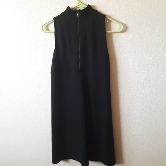 Context black mock neck dress, size PS - Picture 2 of 4